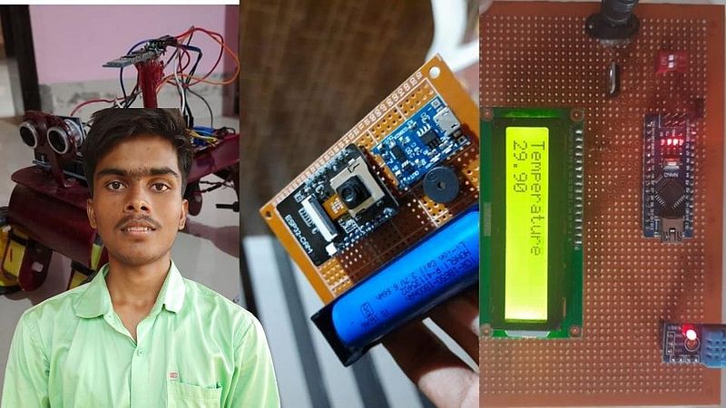 अधिकाऱ्यांच्या गावातील रँचो, लॉकडाउनमध्ये केले 58 इलेक्ट्रॉनिक्स प्रोजेक्ट