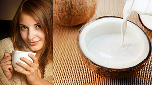 coconut milk tea coconut milk tea