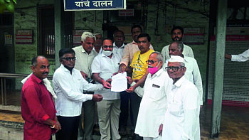 Farmers strike