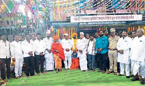 वाघलवाडा साखर कारखान्याचे अग्निबाॅयलर प्रदीपन