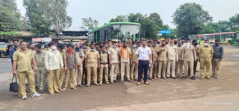 पगार न मिळाल्याने पीएमपीएमएलच्या चालकांचा संप