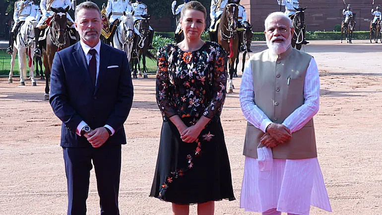 'भारत जवळचा सहकारी!' डेन्मार्कच्या PM भारत दौऱ्यावर