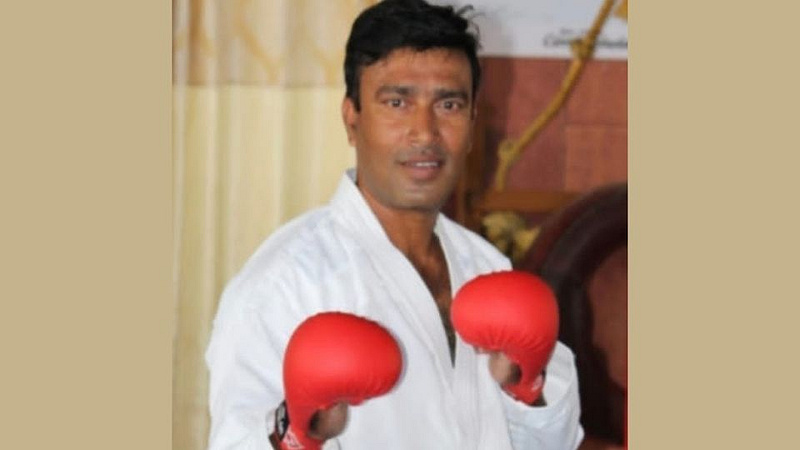 Karate Player Santosh Mohite