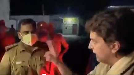 'ए मिस्टर वॉरंट दाखवं', संतप्त प्रियंका गांधींनी पोलिसांना सुनावलं