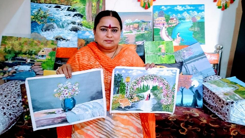 Painter Sangeeta Yelve