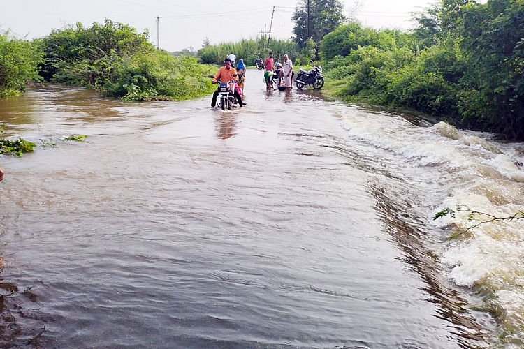 Indapur : ऑक्टोबरच्या पावसाने इंदापूरच्या शेतकऱ्यांना तारले