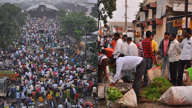 सोलापूरकरांना पडला 'एसएमएस'चा विसर! कोरोनाला आमंत्रण देण्याचाच प्रकार