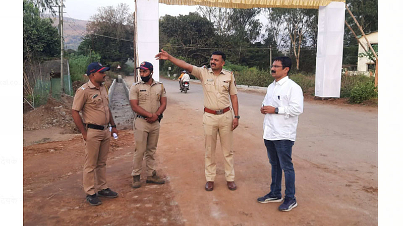 वेल्हेतील भूमिपूजन कार्यक्रमातील कोनशिले वरून काँग्रेस राष्ट्रवादीमध्ये वाद