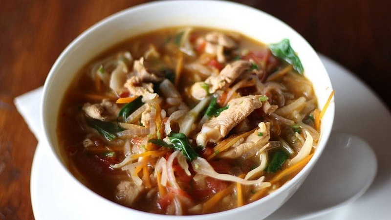 Chicken Thukpa Recipe