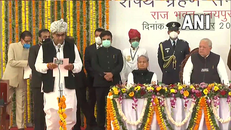 Rajasthan Cabinet: 15 जणांना मंत्रीपद; पायलट गटातील चार जणांची वर्णी