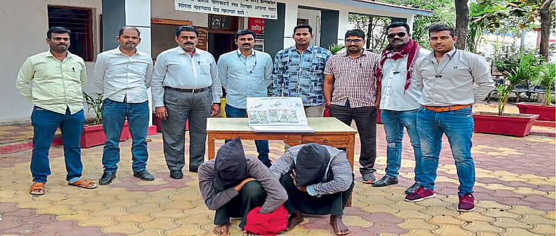 अकोला : दोन चोरट्यांनी केली नऊ ठिकाणी घरफोडी