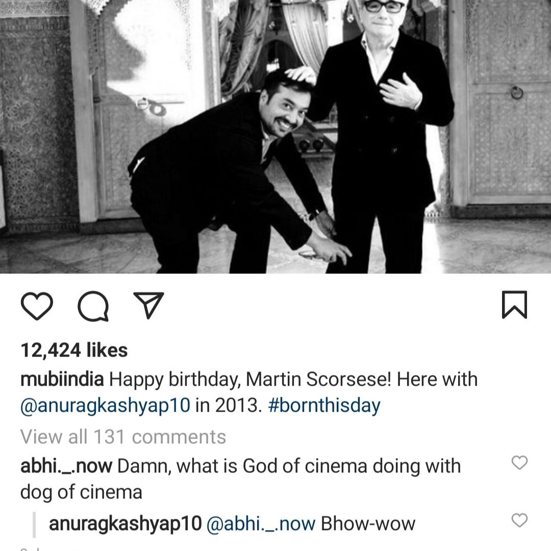 Anurag Kashyap,Martin Scorsese