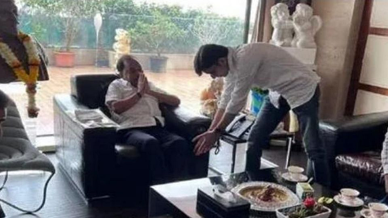 Narayan Rane and Nilesh Sable