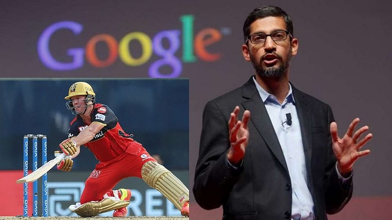 ab de villiers and sundar pichai