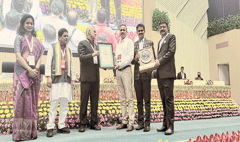केंद्र शासनाचा पुरस्कार पश्चिम विभागात मिळाले दहावे मानांकन