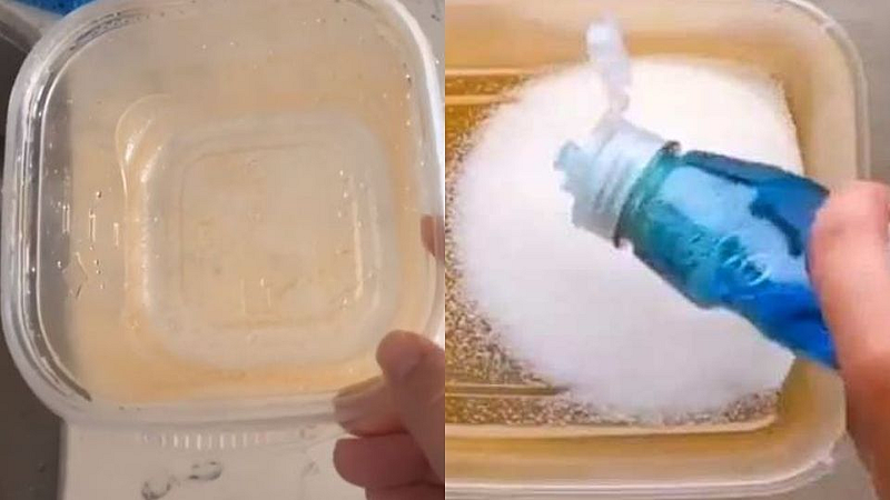 Tips to Remove Oil & Turmeric stains from plastic jars