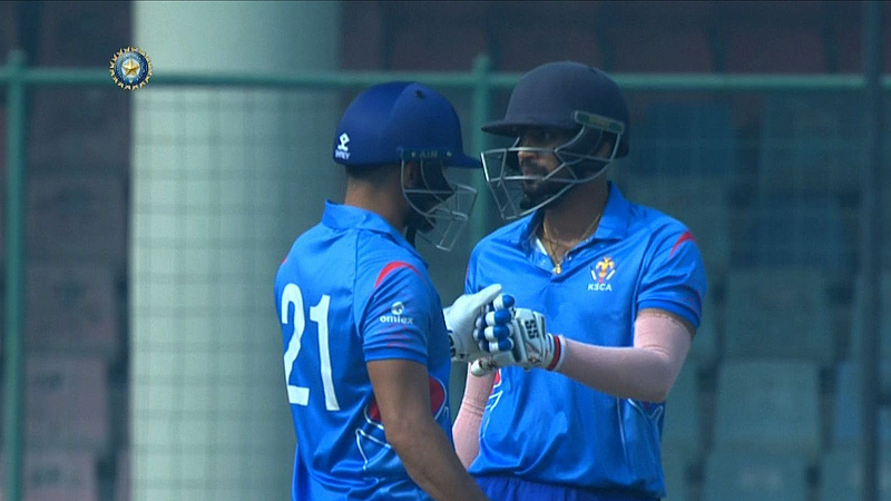 Rohan Kadam and Manish Pandey