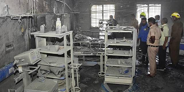 Ahmednagar Fire : महावितरणची भूमिका असहकाराचीच
