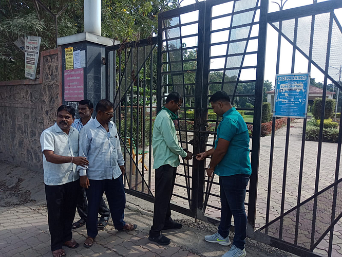 वाघोलीतील वाघेश्वर उद्यान अखेर खुले