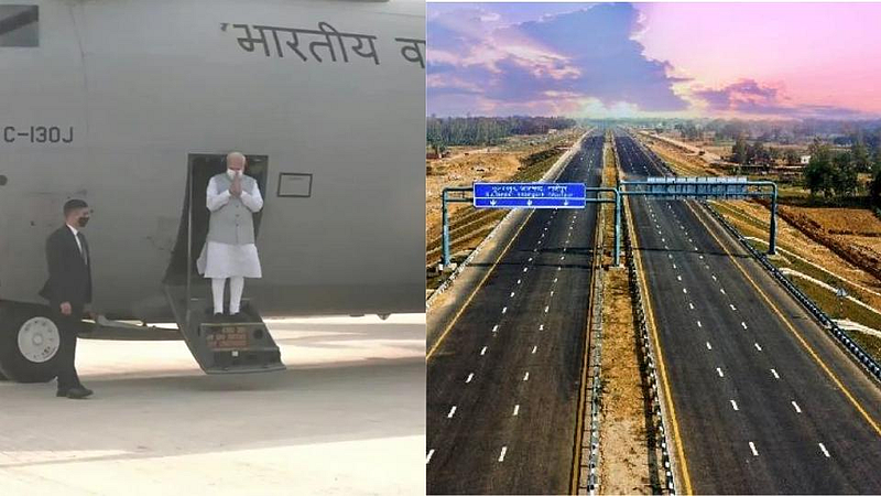 मोदींचं विमान लँड झालेल्या 'पूर्वांचल एक्सप्रेसवे'ची खासियत