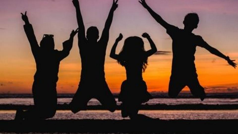 be happy