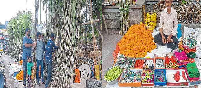 नांदेड : दिवाळीनंतर शहरात घरोघरी तुळसी विवाहाला सुरुवात