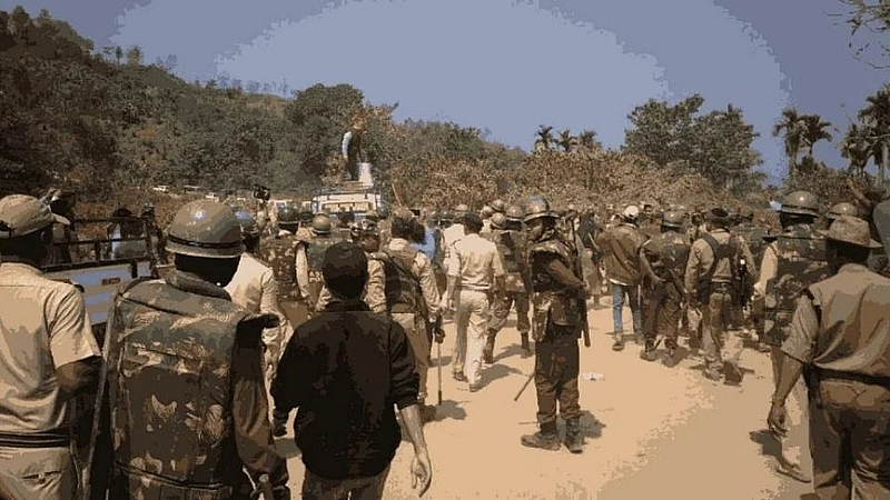Assam Mizoram Border Dispute