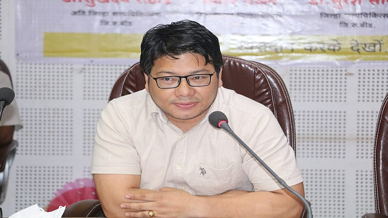 Beed District Collector Radhabinod Sharma