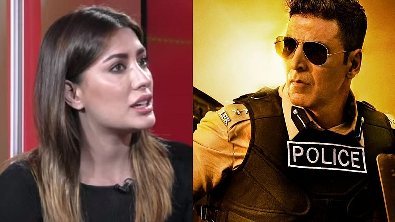 Mehwish Hayat and Akshay Kumar