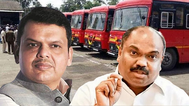 Devendra Fadnavis and Anil Parab