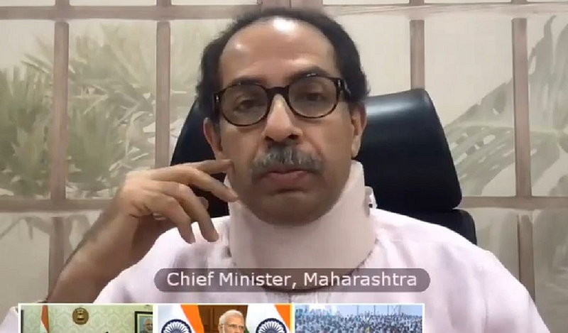 मान मोडून काम केल्याने मानेचे दुखणे - मुख्यमंत्री उद्धव ठाकरे