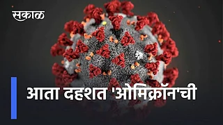 आता दहशत 'ओमिक्रॉन'ची !; पाहा व्हिडीओ}