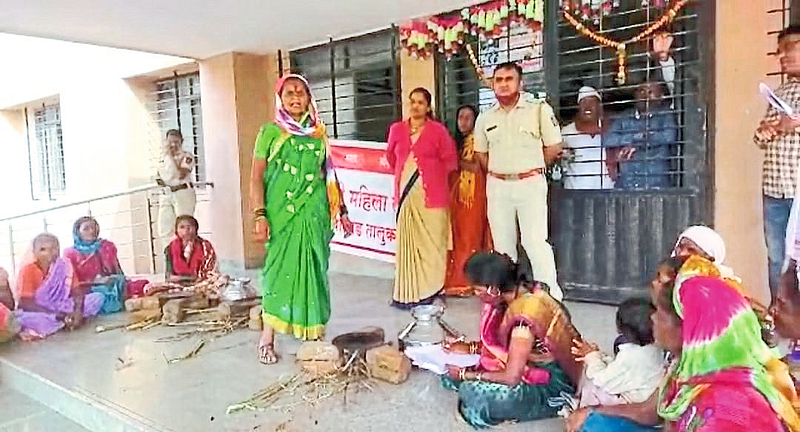 Women's agitation to protest against inflation