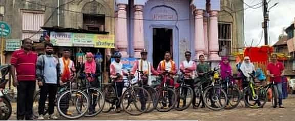 Pune : सायकल वारीतून अध्यात्म, मानसिक व शारीरिक तंदुरुस्तीचा संदेश
