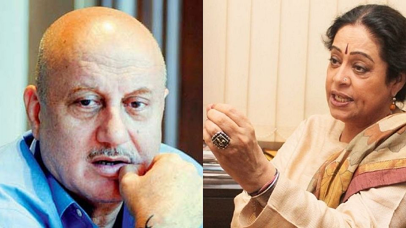 Anupam Kher,Kiran Kher