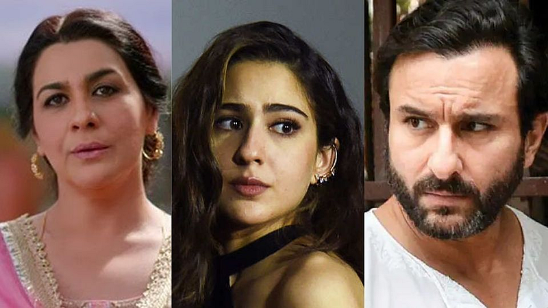Amrita, Sara, Saif