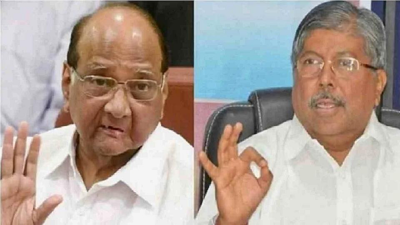 Sharad Pawar and Chandrakant Patil