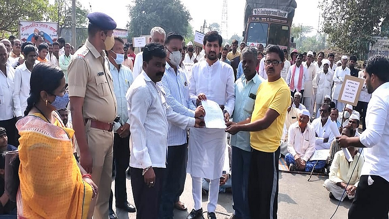 Shetkari Sanghatana Agitation In Umarga