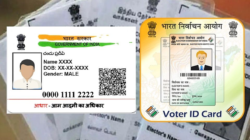 Voter ID link to Aadhar Card
