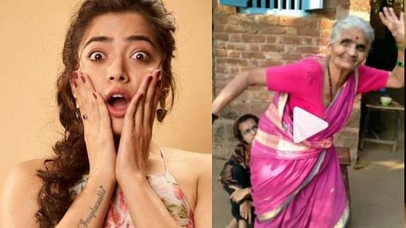 Rashmika Mandana and Bindhast Mulgi's Grandmother