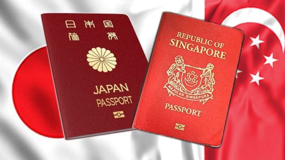 japan singapore passport