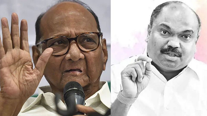 Sharad Pawar and Anil Parab