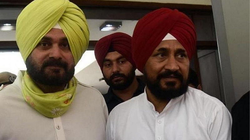 Charanjit Singh Channi,Navjot Singh Sidhu