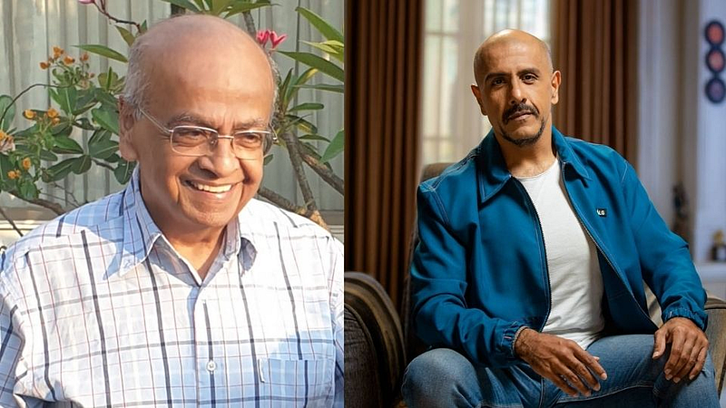 Vishal Dadlani with his father
