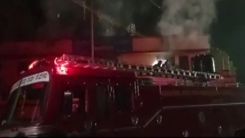 bank fire