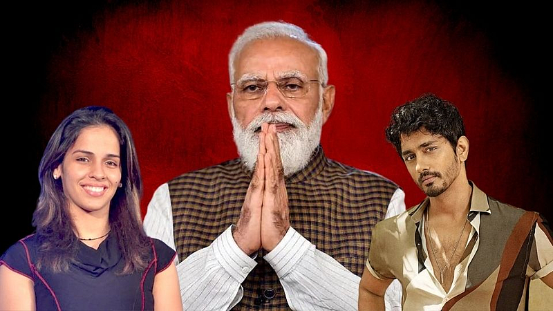 ट्विटर अकाउंट बंद करा! सायनाबद्दल ट्विट करणाऱ्या सिद्धार्थवर भडकला महिला आयोग