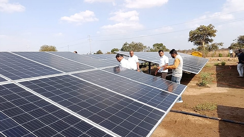 Solar Energy Project In Selu Of Parbhani
