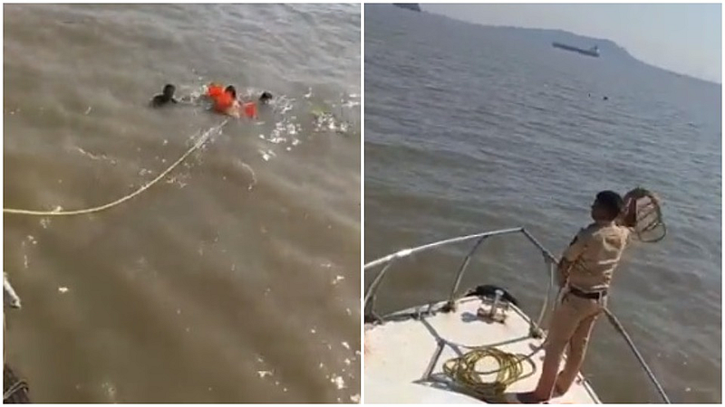 Mumbai Police rescue operation