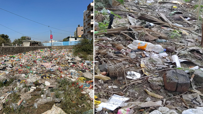 Garbage on Empty Plot