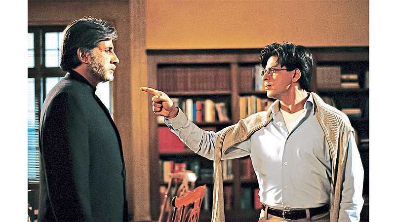 Amitabh Bachchan and Shahrukh Khan